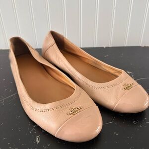 Coach Leather Ballet Flats - W8